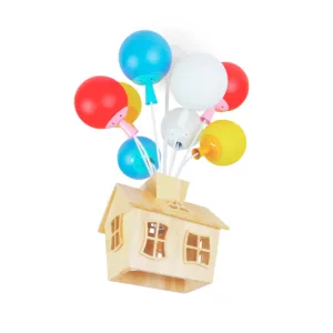 Lámpara infantil modelo Casa con globos