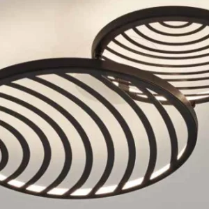 Plafón Collage LED negro