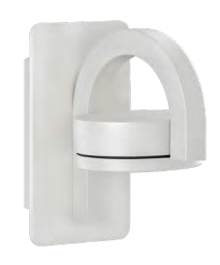 Plafón de pared rectangular con luz externa y diseño moderno modelo LM0020, disponible en Lámparas Móstoles.