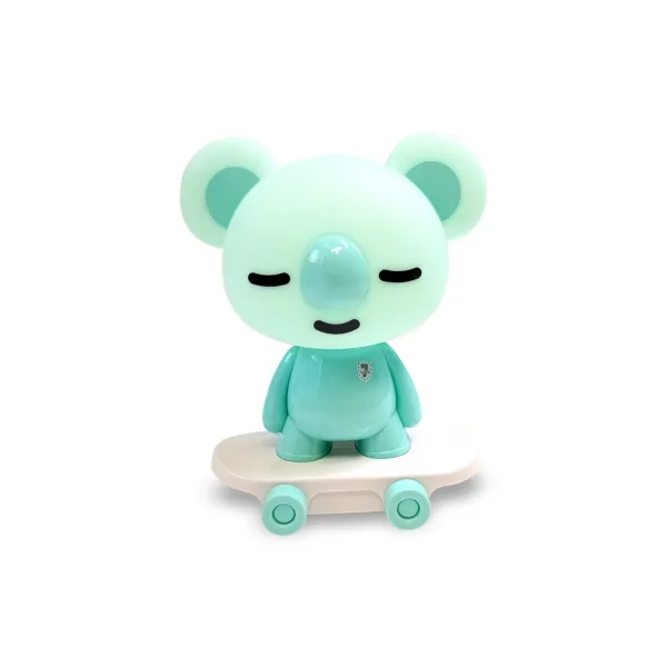 Lámpara decorativa infantil en forma de koala gris modelo LM0228A, disponible en Lámparas Móstoles.
