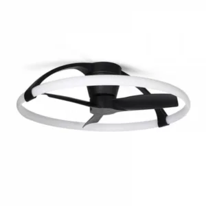 Ventilador de Techo Nepal – Motor DC Silencioso, Luz LED Regulable y Control Inteligente 23 Ventilador de techo Nepal, disponible en versiones de 105 cm y 75 cm, con motor DC ultra silencioso, luz LED regulable en intensidad y temperatura de color, y control inteligente mediante mando a distancia, app móvil y asistentes de voz. Diseño moderno y eficiente para estancias de 13 a 20 m².