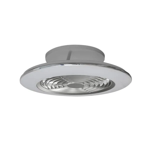 Ventilador Alisio, Alisio XL y Mini con luz LED regulable, motor silencioso y control remoto