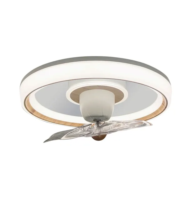 Ventilador de techo Baku de 50 cm con luz LED regulable y motor DC silencioso