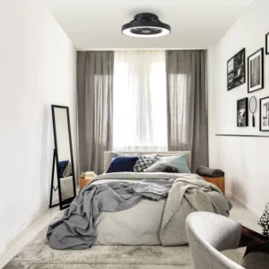 Ventilador Tibet y Tibet Mini con motor silencioso, luz regulable y control inteligente