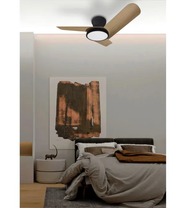 Ventilador de techo Sky Maxi de 80 cm con luz LED regulable y motor DC silencioso