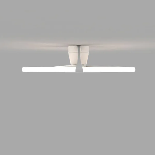 Ventilador de techo Nepal, disponible en versiones de 105 cm y 75 cm, con motor DC ultra silencioso, luz LED regulable en intensidad y temperatura de color, y control inteligente mediante mando a distancia, app móvil y asistentes de voz. Diseño moderno y eficiente para estancias de 13 a 20 m².