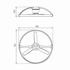 Ventilador de Techo Nepal – Motor DC Silencioso, Luz LED Regulable y Control Inteligente 6 Ventilador de techo Nepal, disponible en versiones de 105 cm y 75 cm, con motor DC ultra silencioso, luz LED regulable en intensidad y temperatura de color, y control inteligente mediante mando a distancia, app móvil y asistentes de voz. Diseño moderno y eficiente para estancias de 13 a 20 m².
