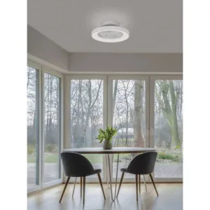Ventilador Tibet y Tibet Mini con motor silencioso, luz regulable y control inteligente