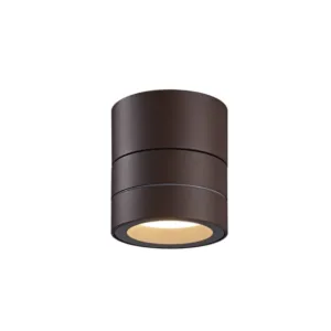 Foco de superficie IP65 Saler orientable 90° para bombilla GX53 en blanco, negro, antracita o corten