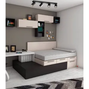 Regleta SAL de 2, 3 o 4 focos orientables compatible con bombillas GU10, acabados blanco, negro u oro/negro