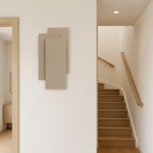 Aplique de Pared LED Orion en color blanco, negro o greige con tres temperaturas de color ajustables.