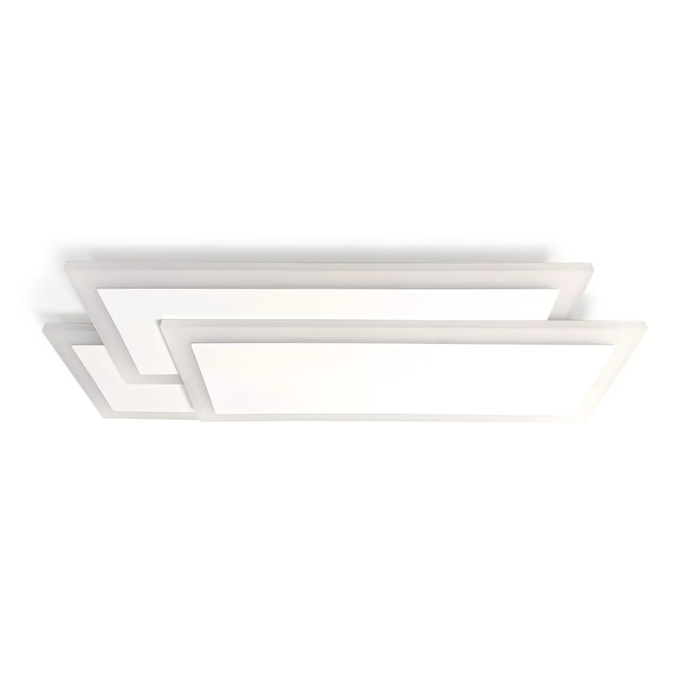 LM0334A-Plafón ORION rectangular – LED regulable con mando (52×25×5 cm) Plafón ORION rectangular con LED regulable e intercambio de color 3500–6500K mediante mando