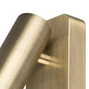 Aplique de lectura NOTTE con interruptor en la base y casquillo GU10 para bombilla mini, disponible en varios acabados