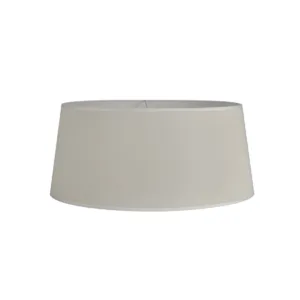 Lámpara de pie RUTI negra mate con brazo articulado, contrapeso deslizante y pantalla crema o gris, con bombilla E27 incluida