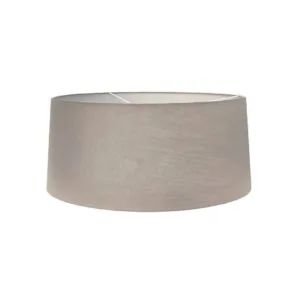 Lámpara de pie RUTI negra mate con brazo articulado, contrapeso deslizante y pantalla crema o gris, con bombilla E27 incluida